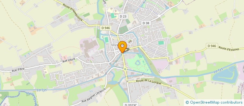 localisation de l'entreprise MADAME INGRID LERMECHIN  MERVILLE