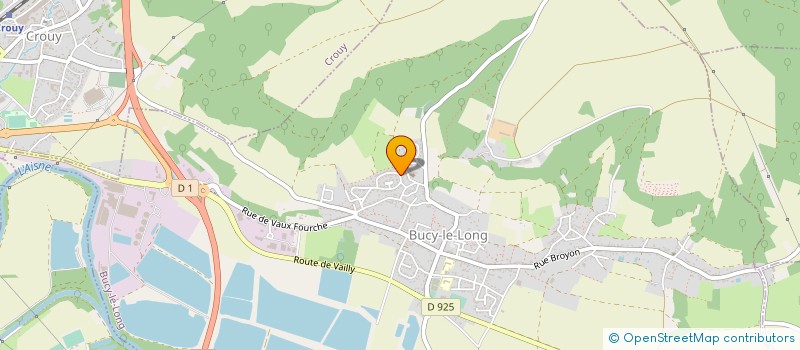 localisation de l'entreprise MADAME INGRID LOMBART  BUCY-LE-LONG