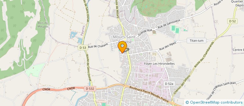 localisation de l'entreprise MADAME INGRID LUBAC  MOURS-SAINT-EUSEBE