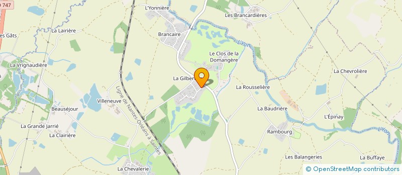 localisation de l'entreprise MADAME INGRID LUCE à NESMY