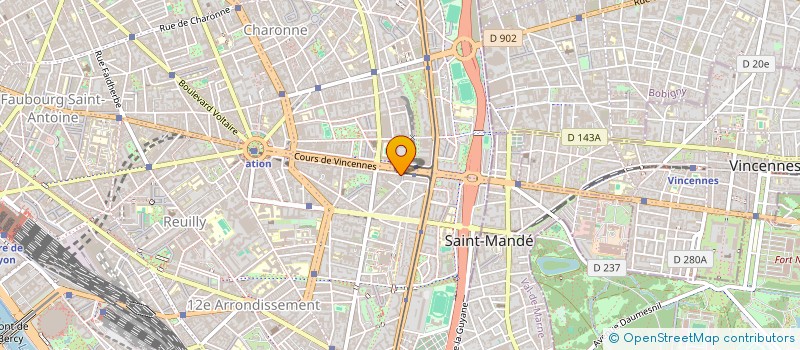 localisation de l'entreprise MADAME INGRID LUCHE  PARIS