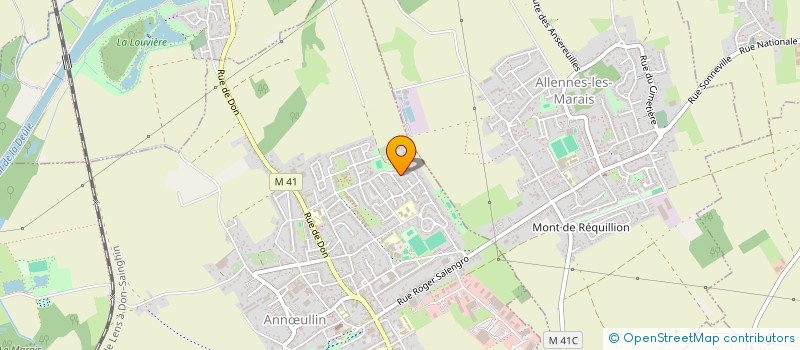 localisation de l'entreprise MADAME INGRID MAES  ANNULLIN