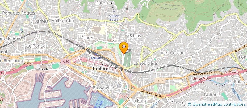 localisation de l'entreprise MADAME INGRID MAILLY  TOULON