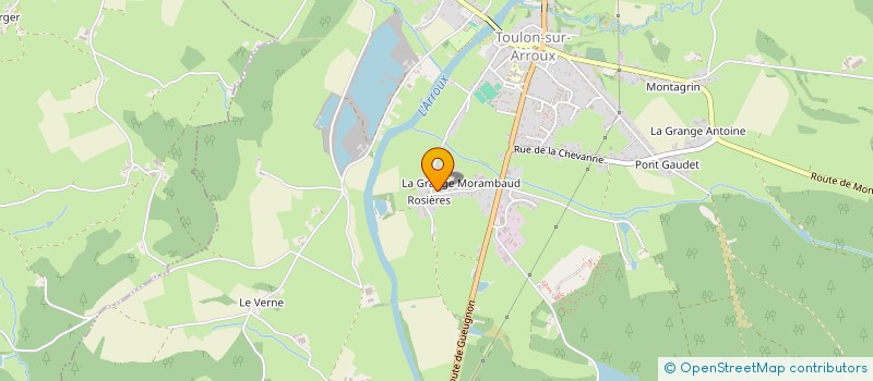 localisation de l'entreprise MADAME INGRID MALTAVERNE à TOULON-SUR-ARROUX