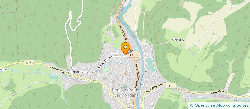 localisation de l'entreprise MADAME INGRID MARAIN  VILLARS-SOUS-ECOT