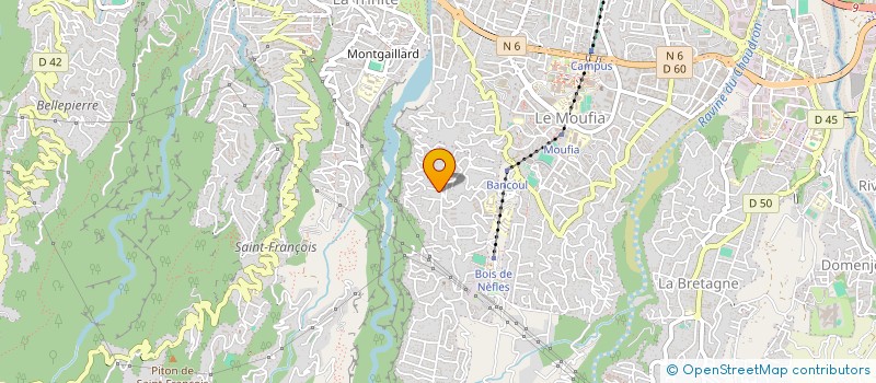 localisation de l'entreprise MADAME INGRID MARIE LUCIANA MAUNIER  SAINT-DENIS