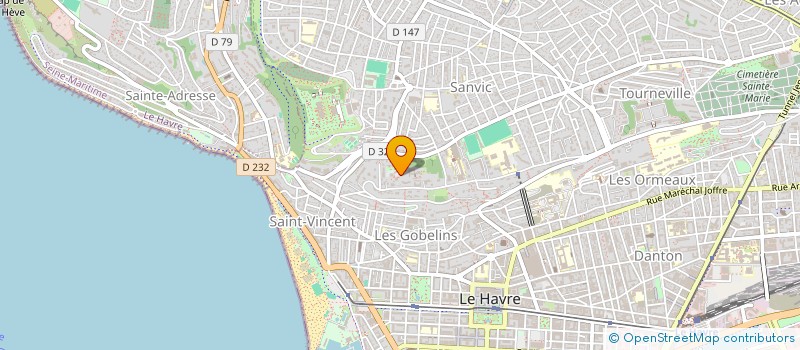 localisation de l'entreprise MADAME INGRID MARTIN  LE HAVRE