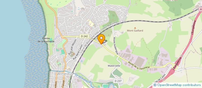 localisation de l'entreprise MADAME INGRID MICHAUX  WIMILLE