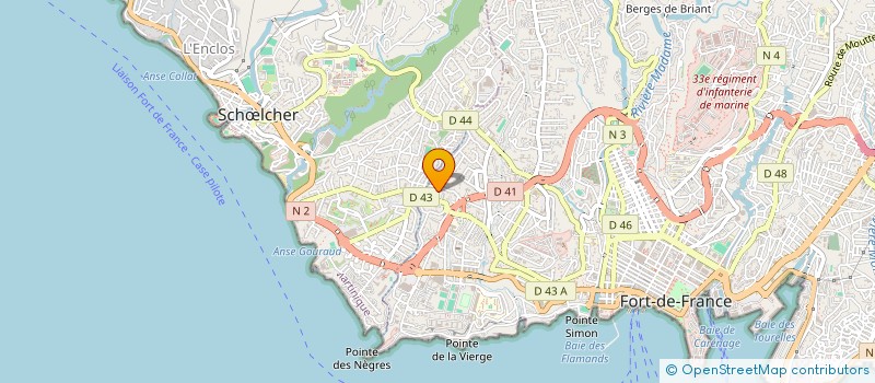 localisation de l'entreprise MADAME INGRID MICHEL  FORT-DE-FRANCE