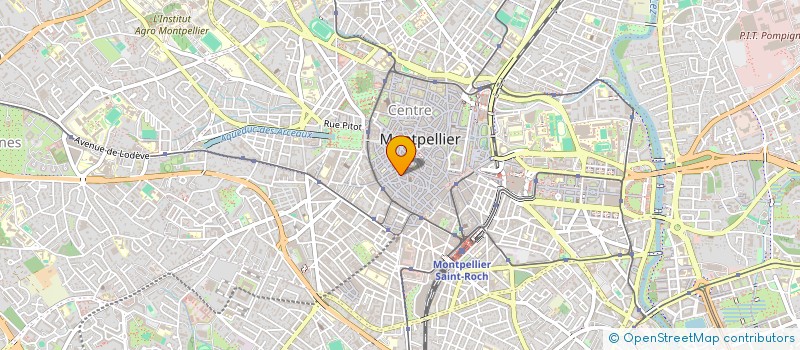 localisation de l'entreprise MADAME INGRID MOLLER à MONTPELLIER