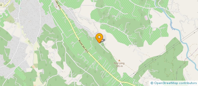 localisation de l'entreprise MADAME INGRID PETIT  LORGUES