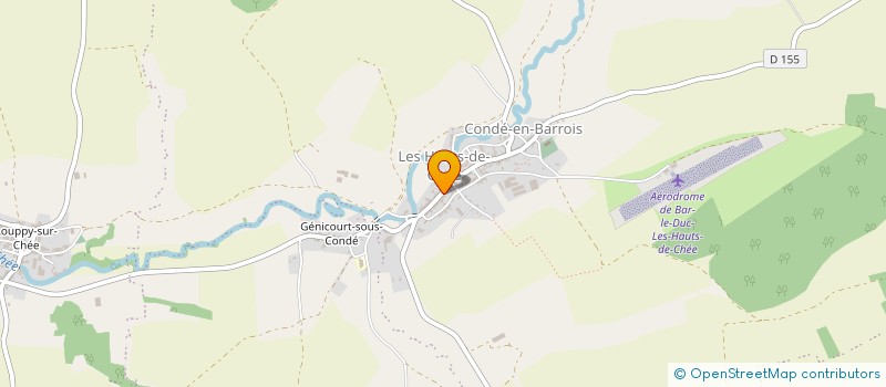 localisation de l'entreprise MADAME INGRID PETITJEAN  LES HAUTS-DE-CHEE