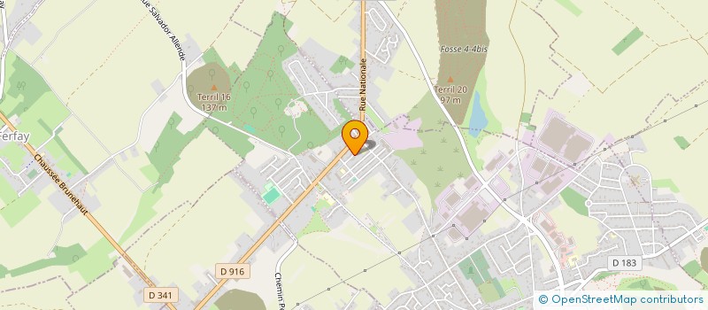 localisation de l'entreprise MADAME INGRID PIETTE  AUCHEL