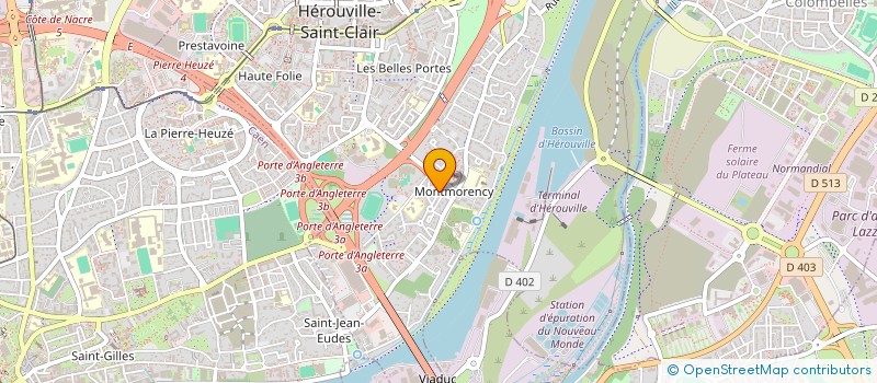 localisation de l'entreprise MADAME INGRID POIRIER à HEROUVILLE-SAINT-CLAIR