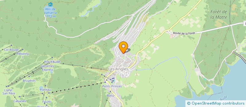 localisation de l'entreprise MADAME INGRID POMAR  LES ANGLES