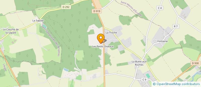 localisation de l'entreprise MADAME INGRID PORTERAT à SAINT-SULPICE-SUR-RISLE