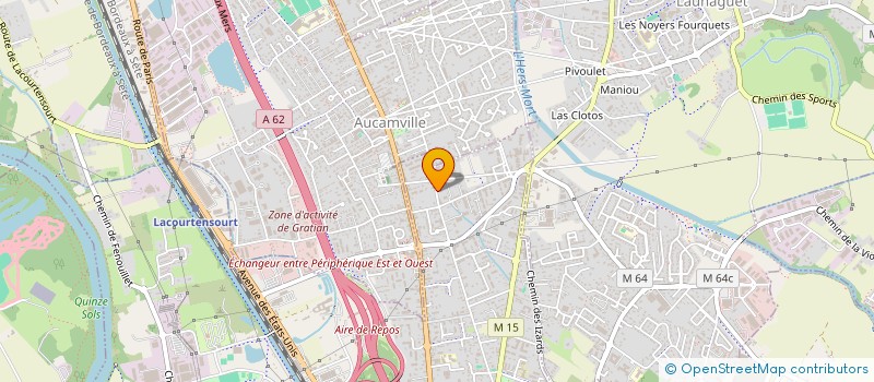 localisation de l'entreprise MADAME INGRID POTTIER  TOULOUSE