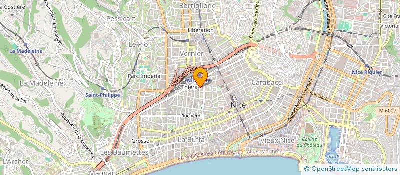 localisation de l'entreprise MADAME INGRID PRENDERGAST à NICE