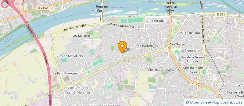 localisation de l'entreprise MADAME INGRID PRUVOST à SAINT-PRYVE-SAINT-MESMIN