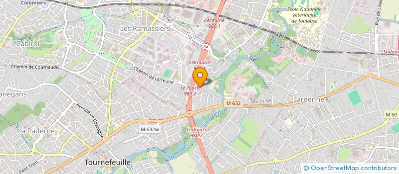 localisation de l'entreprise MADAME INGRID PRZYBYLSKI à TOULOUSE