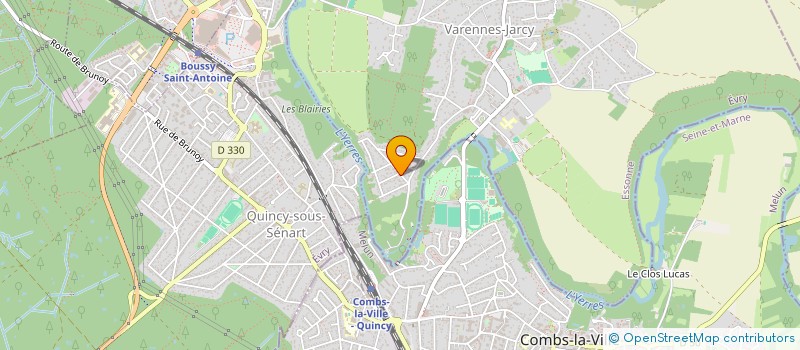 localisation de l'entreprise MADAME INGRID RABILLER  VARENNES-JARCY