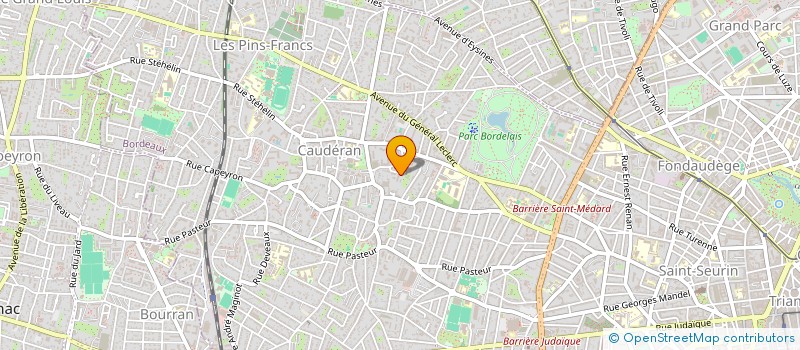 localisation de l'entreprise MADAME INGRID RATTAZI  BORDEAUX