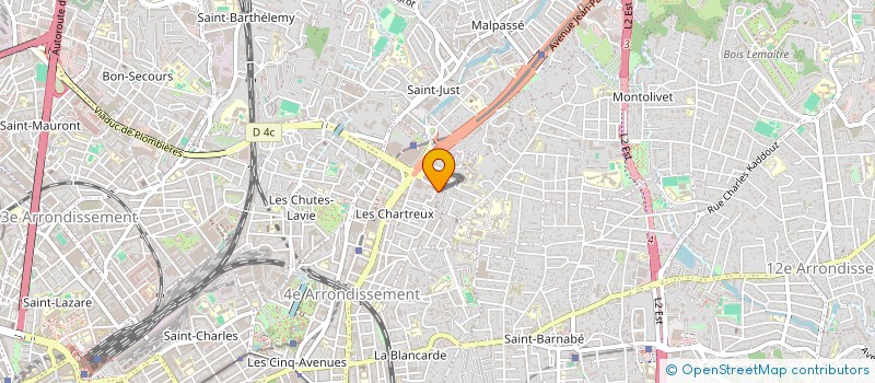 localisation de l'entreprise MADAME INGRID REHABI à MARSEILLE