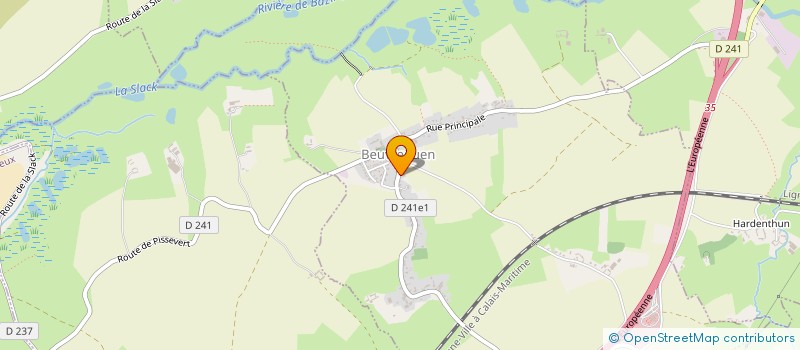 localisation de l'entreprise MADAME INGRID REMBOTTE  BEUVREQUEN