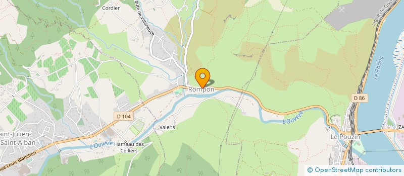 localisation de l'entreprise MADAME INGRID REPPELIN à ROMPON