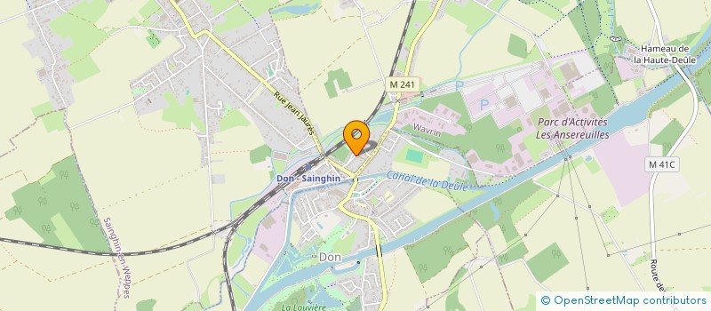 localisation de l'entreprise MADAME INGRID RICHARDSONS  WAVRIN