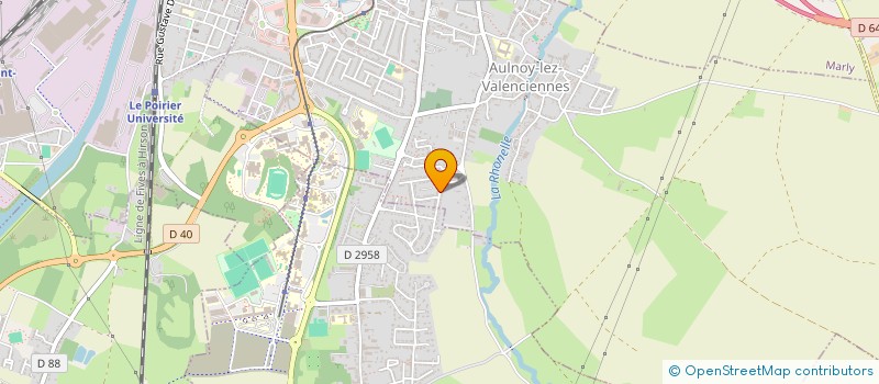 localisation de l'entreprise MADAME INGRID RICHEZ  AULNOY LEZ VALENCIENNES