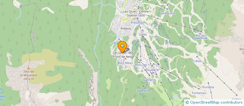 localisation de l'entreprise MADAME INGRID RIERA  LES ORRES