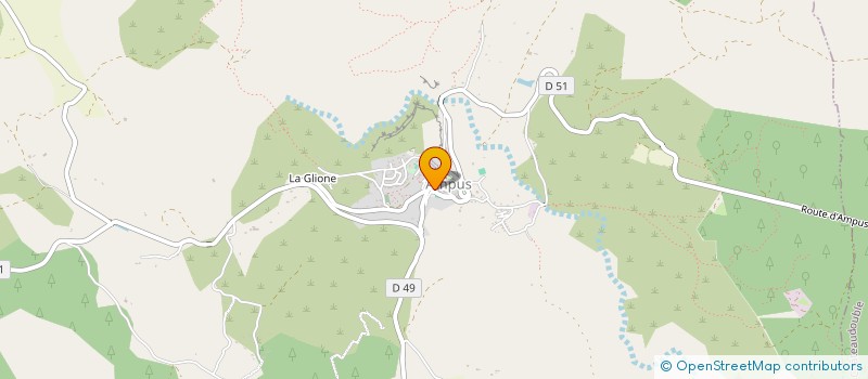 localisation de l'entreprise MADAME INGRID ROUSSEL  DRAGUIGNAN