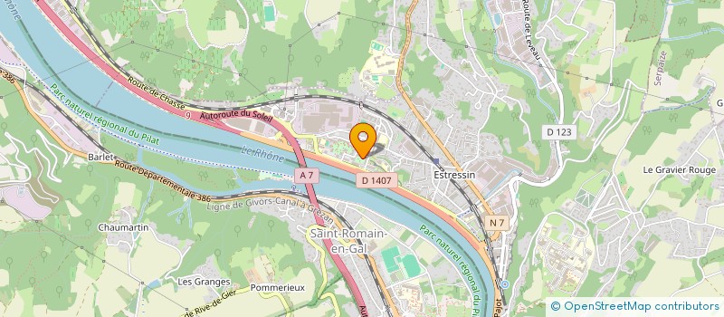 localisation de l'entreprise MADAME INGRID RUBAGOTTI à VIENNE