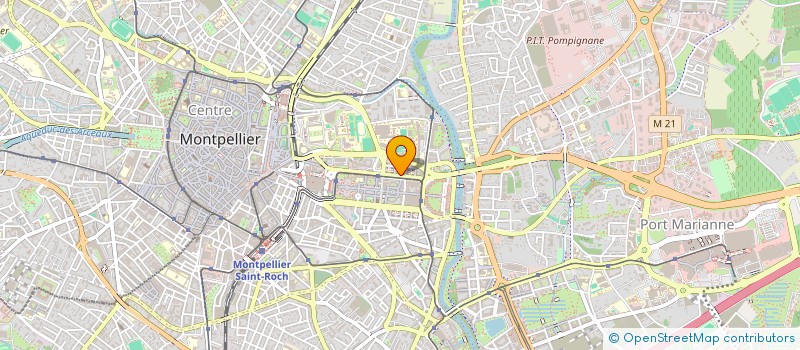 localisation de l'entreprise MADAME INGRID SABUCO à MONTPELLIER