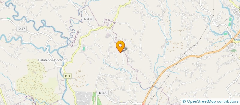 localisation de l'entreprise MADAME INGRID SAINTE-ROSE MARIE-SAINTE  LE LAMENTIN