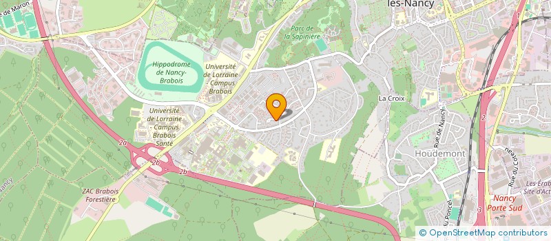 localisation de l'entreprise MADAME INGRID SALVAT  VANDUVRE-LES-NANCY