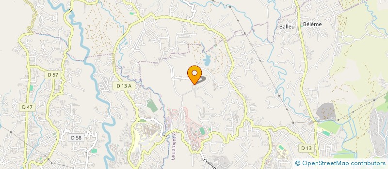 localisation de l'entreprise MADAME INGRID SAMINADIN  LE LAMENTIN