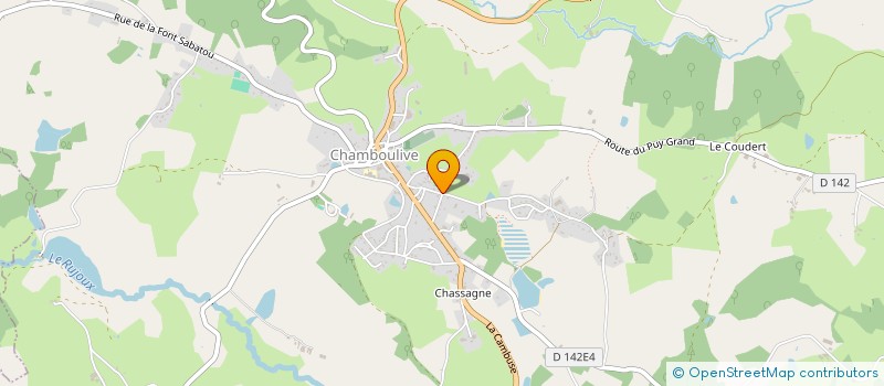 localisation de l'entreprise MADAME INGRID SMIT  CHAMBOULIVE