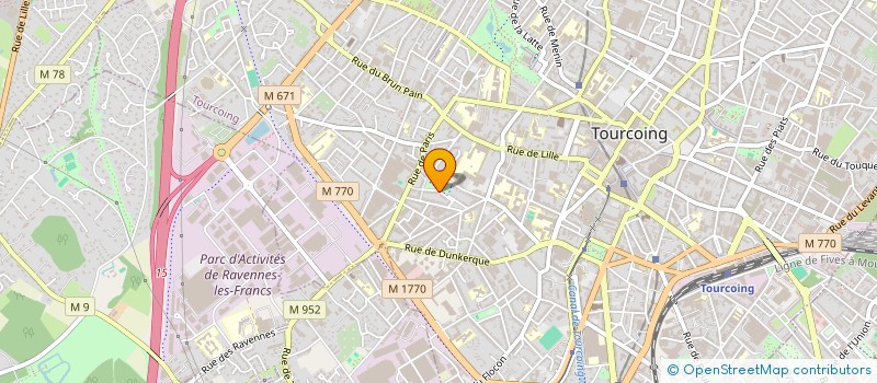 localisation de l'entreprise MADAME INGRID SMOLINSKI à TOURCOING