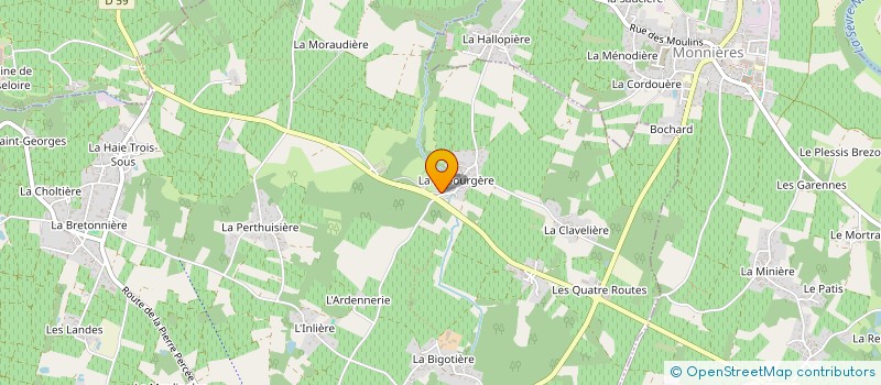 localisation de l'entreprise MADAME INGRID SOURICE  MAISDON-SUR-SEVRE