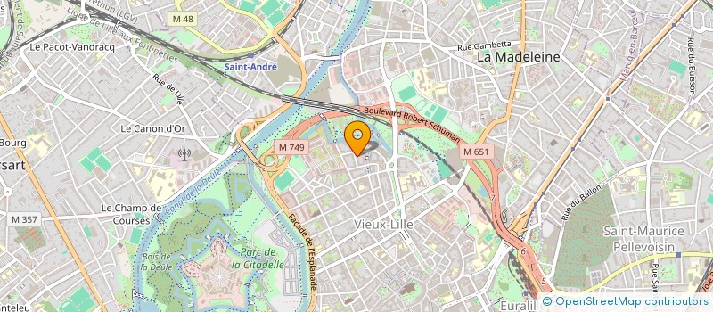 localisation de l'entreprise MADAME INGRID SOUST à LILLE