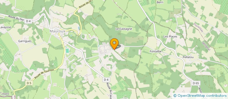 localisation de l'entreprise MADAME INGRID SPIELMAN  SERIGNAC