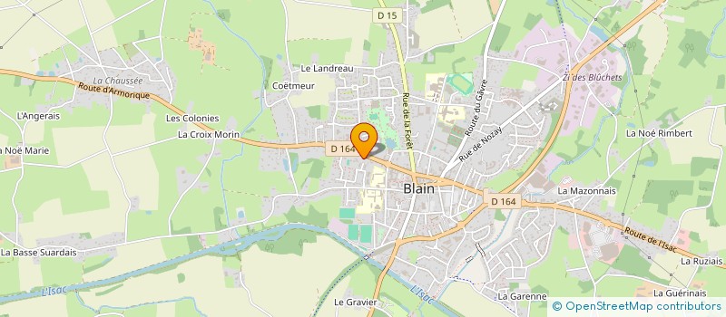 localisation de l'entreprise MADAME INGRID TARDIF  BLAIN