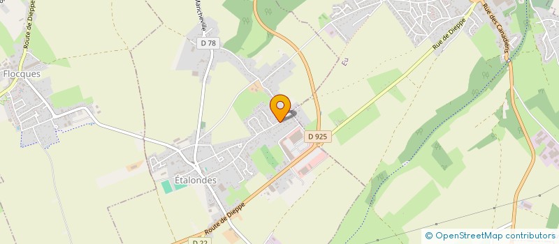 localisation de l'entreprise MADAME INGRID TESSIER  ETALONDES