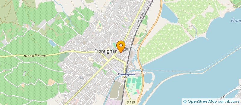 localisation de l'entreprise MADAME INGRID TEYSSARD à FRONTIGNAN