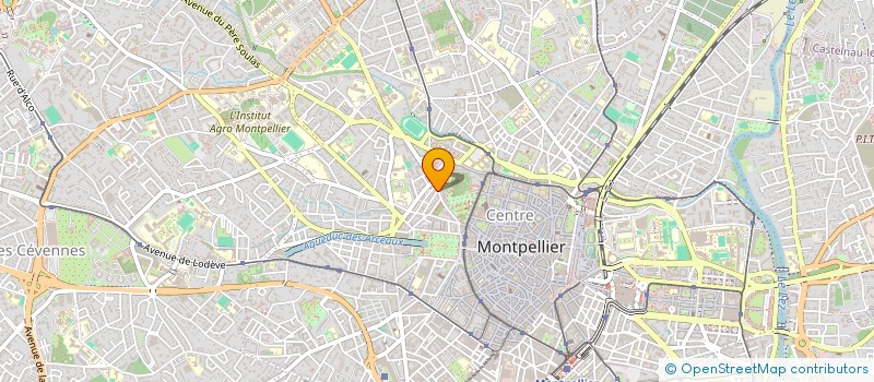 localisation de l'entreprise MADAME INGRID THOBOIS à MONTPELLIER
