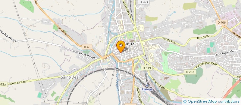 localisation de l'entreprise MADAME INGRID THOMMEREL  NOTRE-DAME-D'ESTREES-CORBON