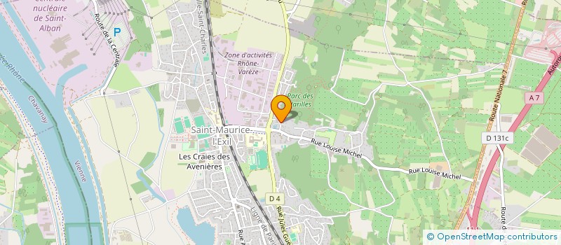 localisation de l'entreprise MADAME INGRID TIFRIT  SAINT-MAURICE-L'EXIL