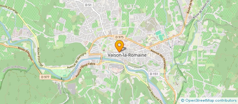 localisation de l'entreprise MADAME INGRID VAN GENEYGEN  VAISON-LA-ROMAINE